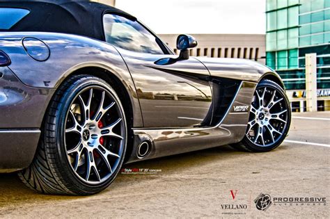 Dodge Viper Convertible On Vellano Vtx Wheels Gtspirit