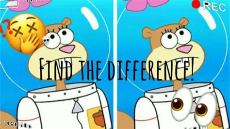 Spot The Difference Spongebob Edition Brain Games Youtube