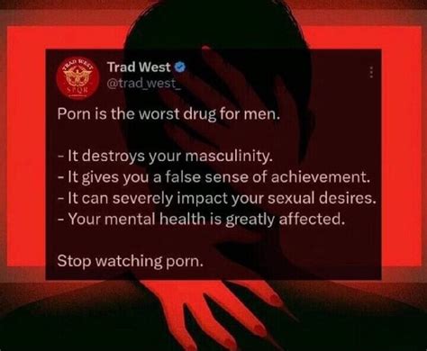 Trad West Trad West Porn Is The Worst Drug For Men It Destroys Your Masculinity It