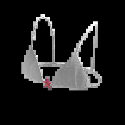 White Summer Bikini Starfish Roblox Item Rolimon S