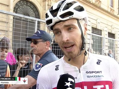 Giro D Italia Andrea Pietrobon Come Primo Piazzamento Tra I Pro Un