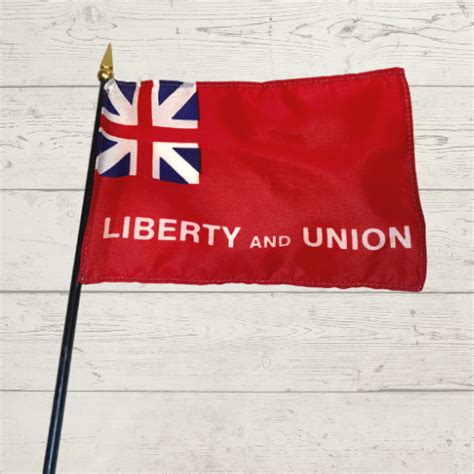 Liberty and Union Flag (desk size) | Liberty & Union