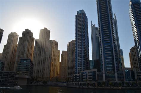 No People Urban Skyline Nature Building Dubai Marina Buildings