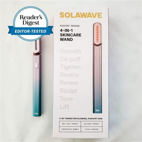 I Tried the Red Light Therapy Wand From Solawave for My Fine Lines