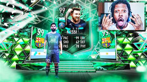 Omg 99 Shapeshifter Messi Fifa 22 Pack Opening Youtube