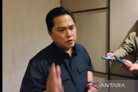 Erick Thohir Sebut Tanri Abeng Berjasa Besar Untuk Indonesia Antara News