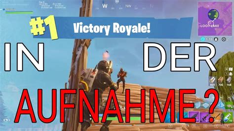 Erster Sieg In Der Aufnahme Fortnite Battle Royale YouTube