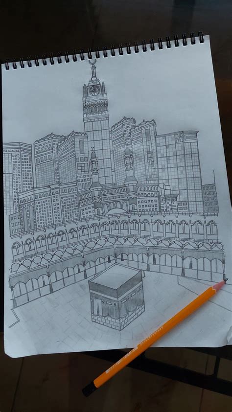 MAKKAH | Islamic art canvas, Easy doodle art, Calligraphy art print