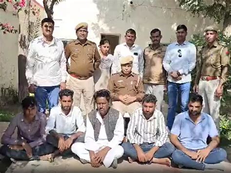 Barmer News Police Have Arrested 5 Accused With About 8 Grams Of