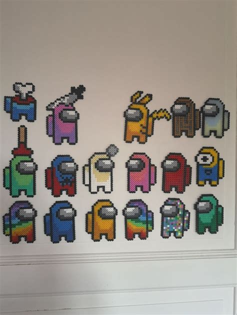 Among Us Hama Beads