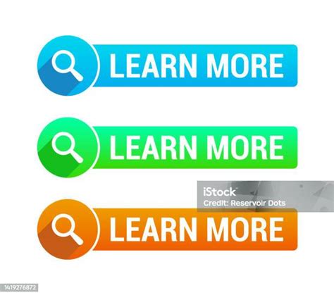 Learn More Banner Stock Illustration - Download Image Now - Business ...