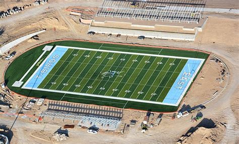 East High School, Cheyenne, WY - synthetic turf