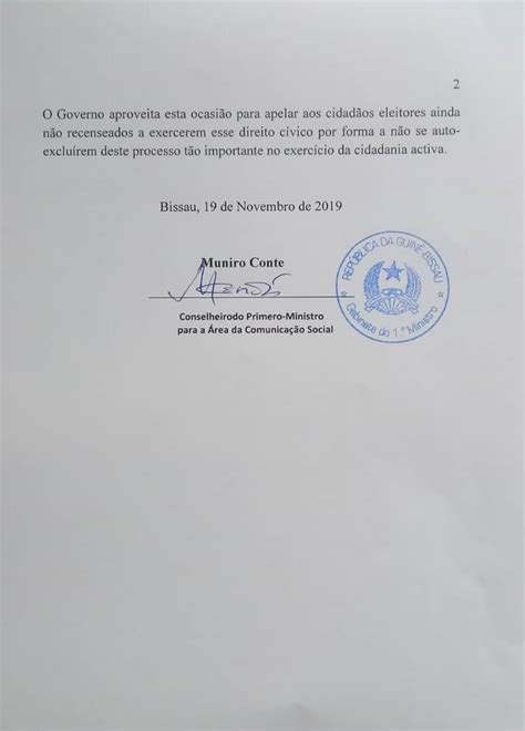 Conosaba Do Porto Governo Da Guine Bissau Anuncia Mais Dias De