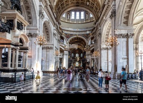 Interior of St. Pauls Cathedral London Stock Photo - Alamy