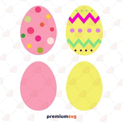 Easter Eggs Svg Cut And Clipart File Premiumsvg