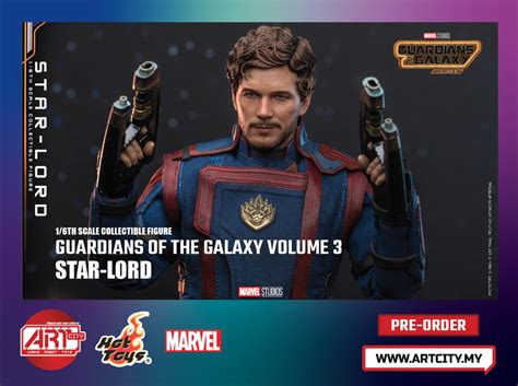 Hot Toys Guardians Of The Galaxy Vol Star Lord Th Scale MMS Hobbies Toys
