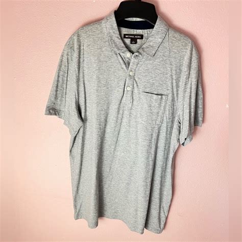 michael kors shirts michael kors mens polo shirt front pocket brand