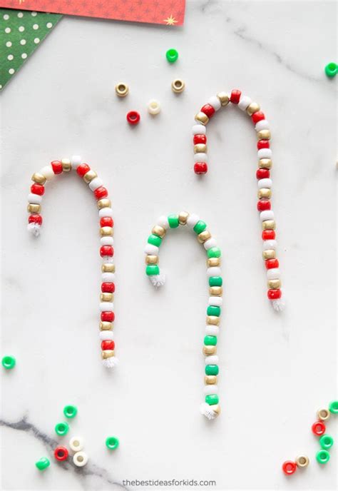 Pipe Cleaner Candy Canes - The Best Ideas for Kids