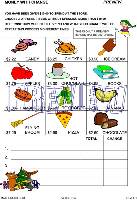 40+ Time and Money Worksheets for Children to Learn