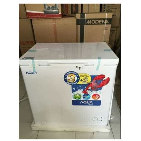 Jual Aqua Chest Freezer Box Freezer Liter Aqf Fa Aqf Fa