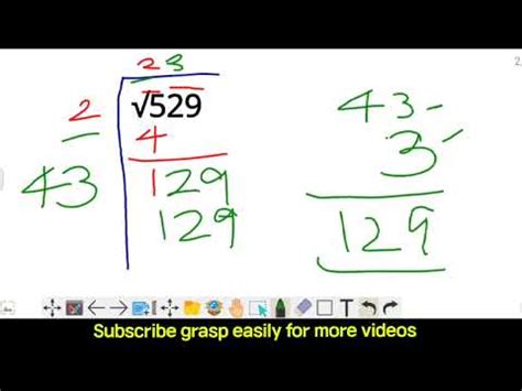 Square Root By Long Division Method YouTube