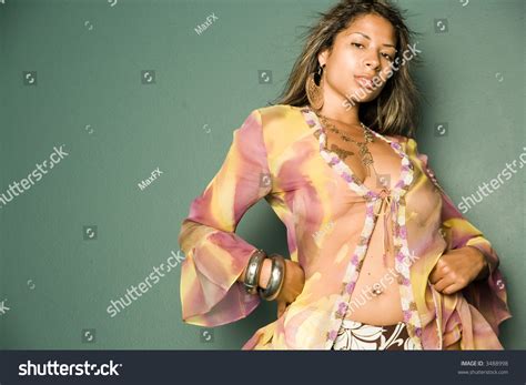 Sexy Black Woman Lingerie Shutterstock