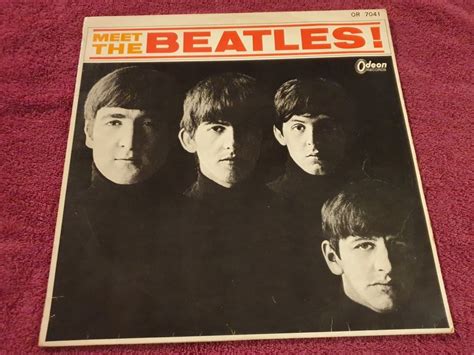 BEATLES Meet The Beatles ODEON JAPAN Red Vinyl Original 1964 Kaufen