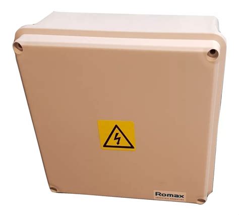 Caja Estanca De Paso Electricidad Plastica 20x20x10 Exterior Mebuscar