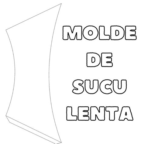 Molde Suculenta Pdf - Molde suculenta para imprimir em PDF Grátis - Artesanato Passo a Passo!