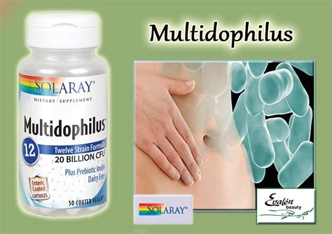 Multidophilus Cepas De Solaray Es Un Complemento Alimenticio Que