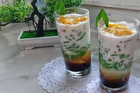 Maknyes Di Tenggorokan Resep Mudah Membuat Es Cendol Dawet Minuman