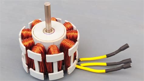 Powerful Brushless Dc Motor Using Neodymium Magnet Youtube