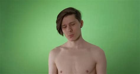 Green Screen Chroma Key Naked Stock Video Footage Royalty Free Green Screen Chroma Key Naked