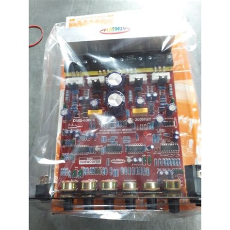 Jual Kit Aktip Speaker Stereo Digital Echo Parametric Subwoofer Dms