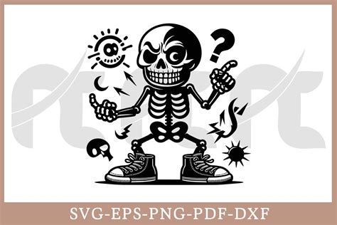 Skeleton Svg Funny Skull Shirt Svg Graphic By Craftabledesign · Creative Fabrica