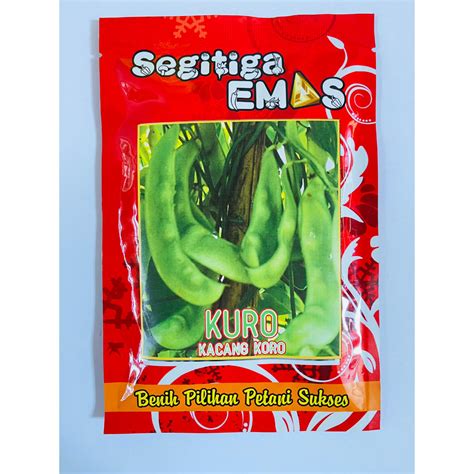 Jual Benih Kacang Koro KURO OPAK Isi 50gr Dr Segitiga Emas Shopee