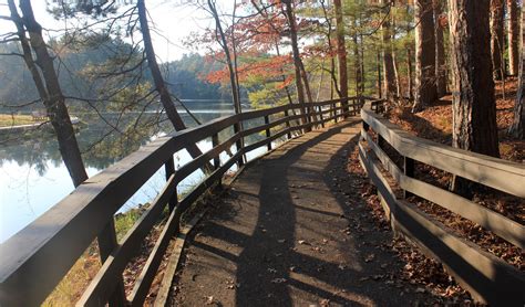 Walkway at Mirror Lake State Park, Wisconsin image - Free stock photo ...