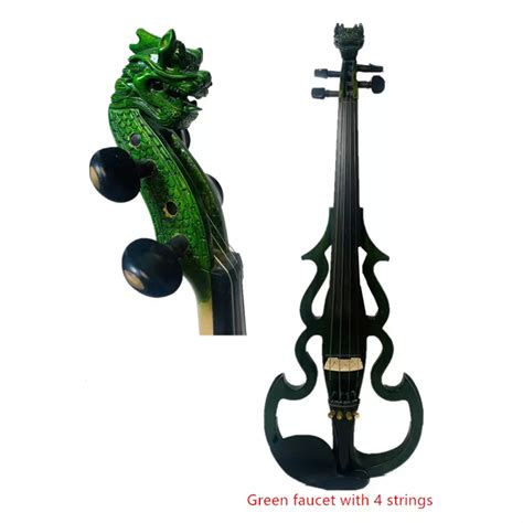 Green Electric Violin