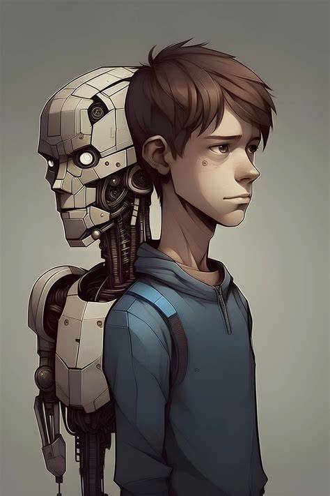 Half Robot Half Human