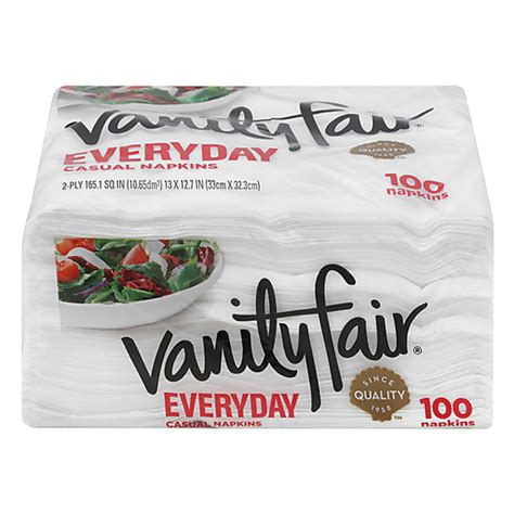 Vanity Fair Everyday Napkins Ct Napkins Table Covers