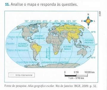 11 Analise o mapa e responda às questões a Quais são os cinco países