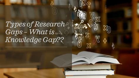 Types Of Research Gaps What Is Knowledge Gap YouTube