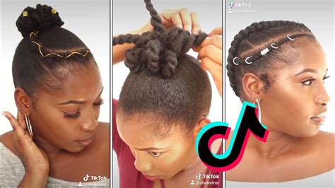 27 Quick And Easy Tiktok 4c Natural Hairstyles Compilation Trendy