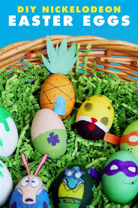 6 Creative Ways to Nick-ify Your Easter Eggs | Nickelodeon Parents