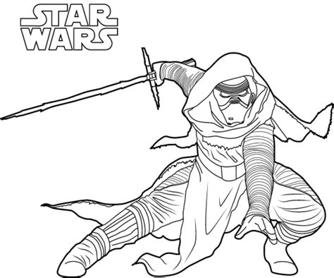 Coloriage Kylo Ren Star Wars Haut Coloriage Hd Images Et Imprimable