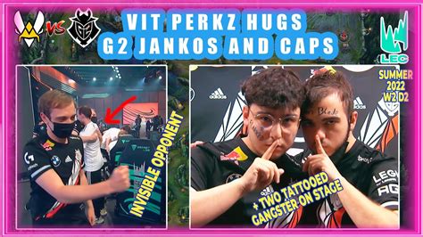 VIT Perkz HUGS G2 Jankos And Caps WHOLESOME YouTube