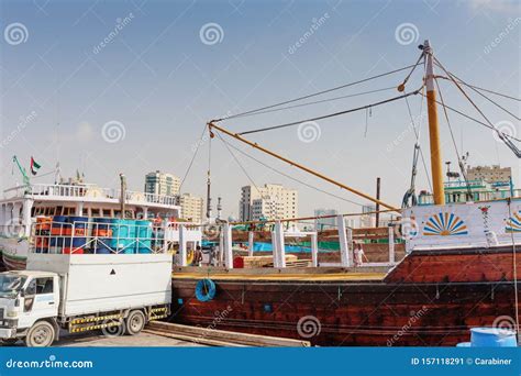 Sharjah port editorial photo. Image of docking, journey - 157118291