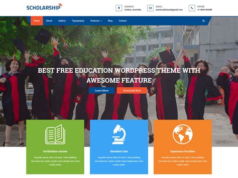 15+ Best Free Education WordPress Themes 2021 - Free WordPress Themes ...