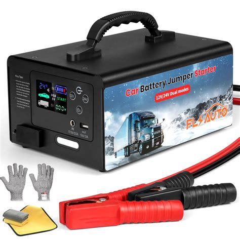 10000A Jump Starter,FlyAuto 155WH Car Battery Jump Starter, 49% OFF