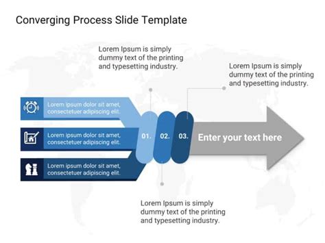 Converging Arrows 01 PowerPoint Template